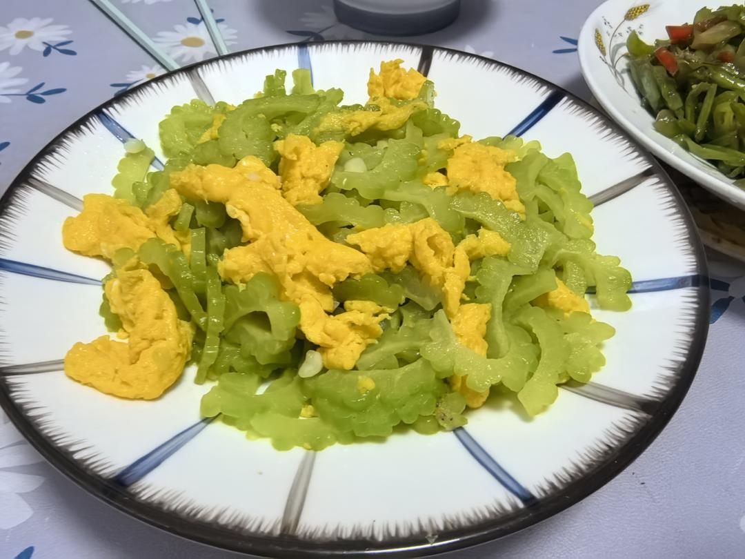 苦瓜炒蛋（清火菜）