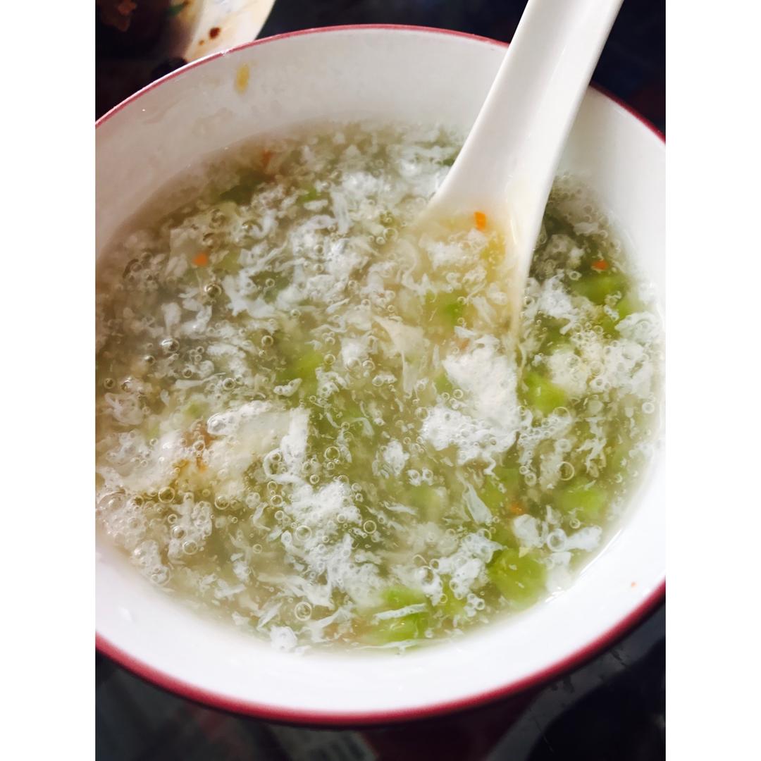 干贝苦瓜羹