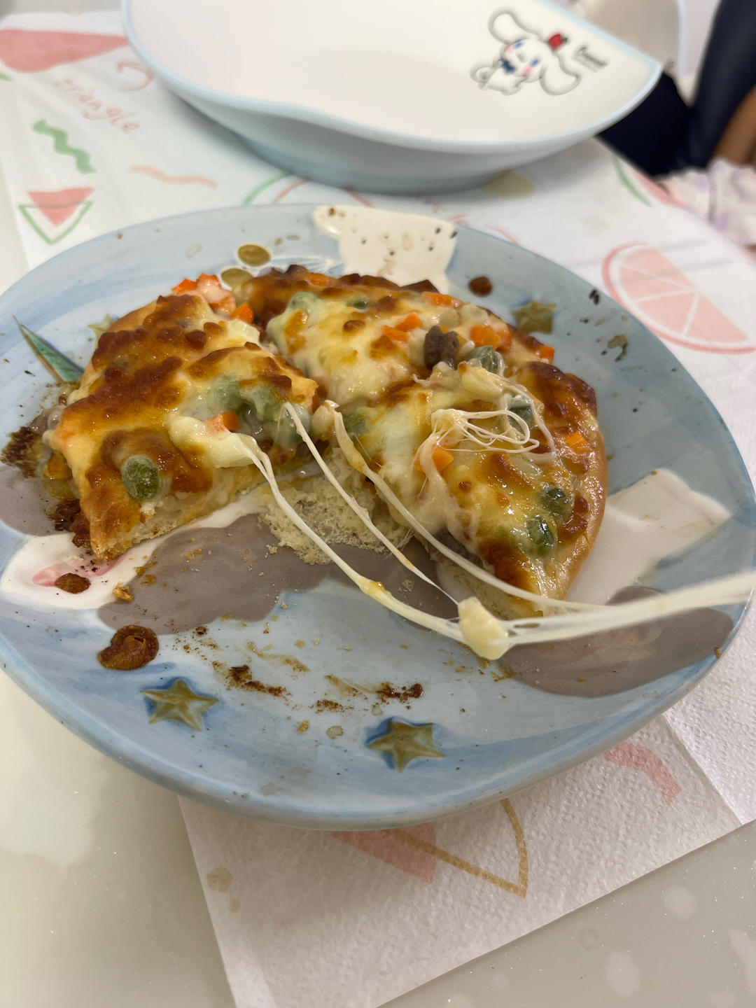 手抓饼芝士肉松派【9月北鼎烤箱食谱】