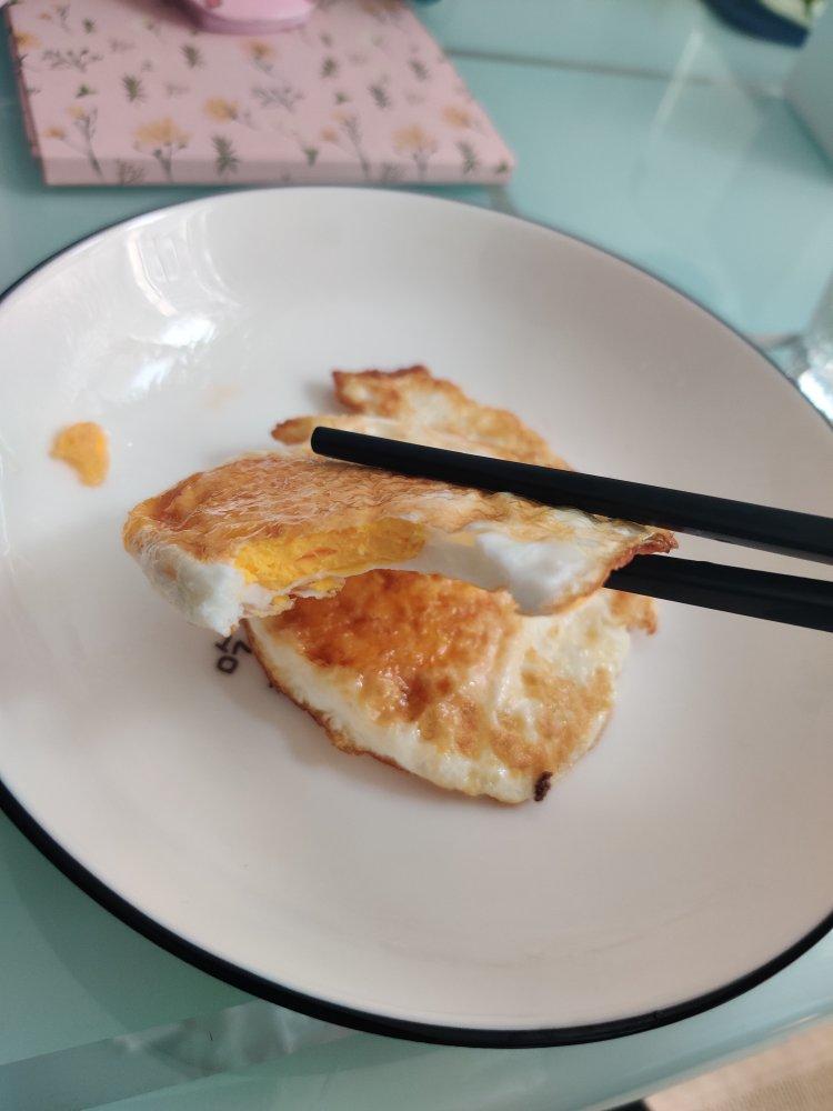费费同学做的双面煎蛋