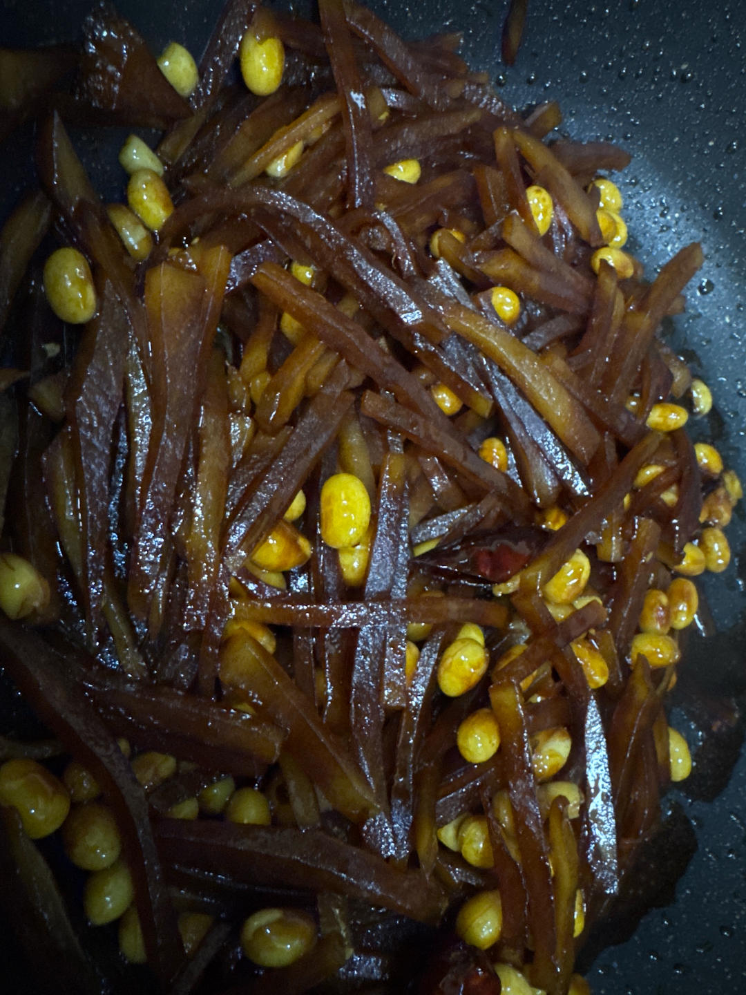 黄豆炒咸菜（勾氏私房菜）