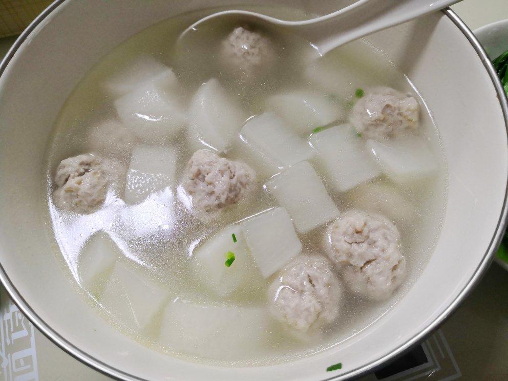 手工肉丸汤