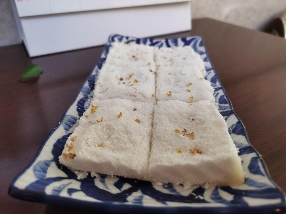 重阳糕？松糕？米糕？快手糯米粉+粘米粉的无名糕点