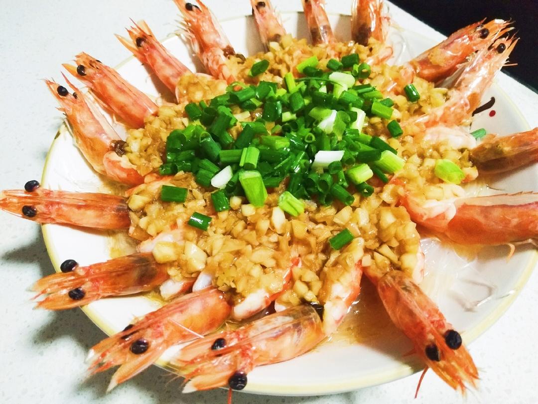 蒜蓉粉丝蒸虾