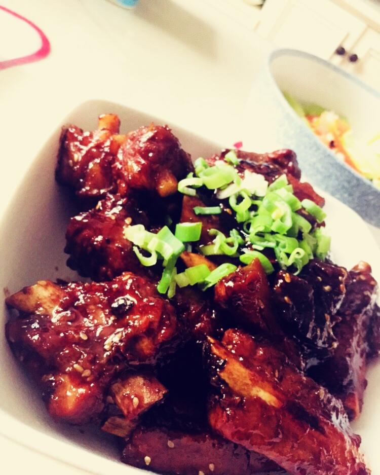懒人版糖醋排骨