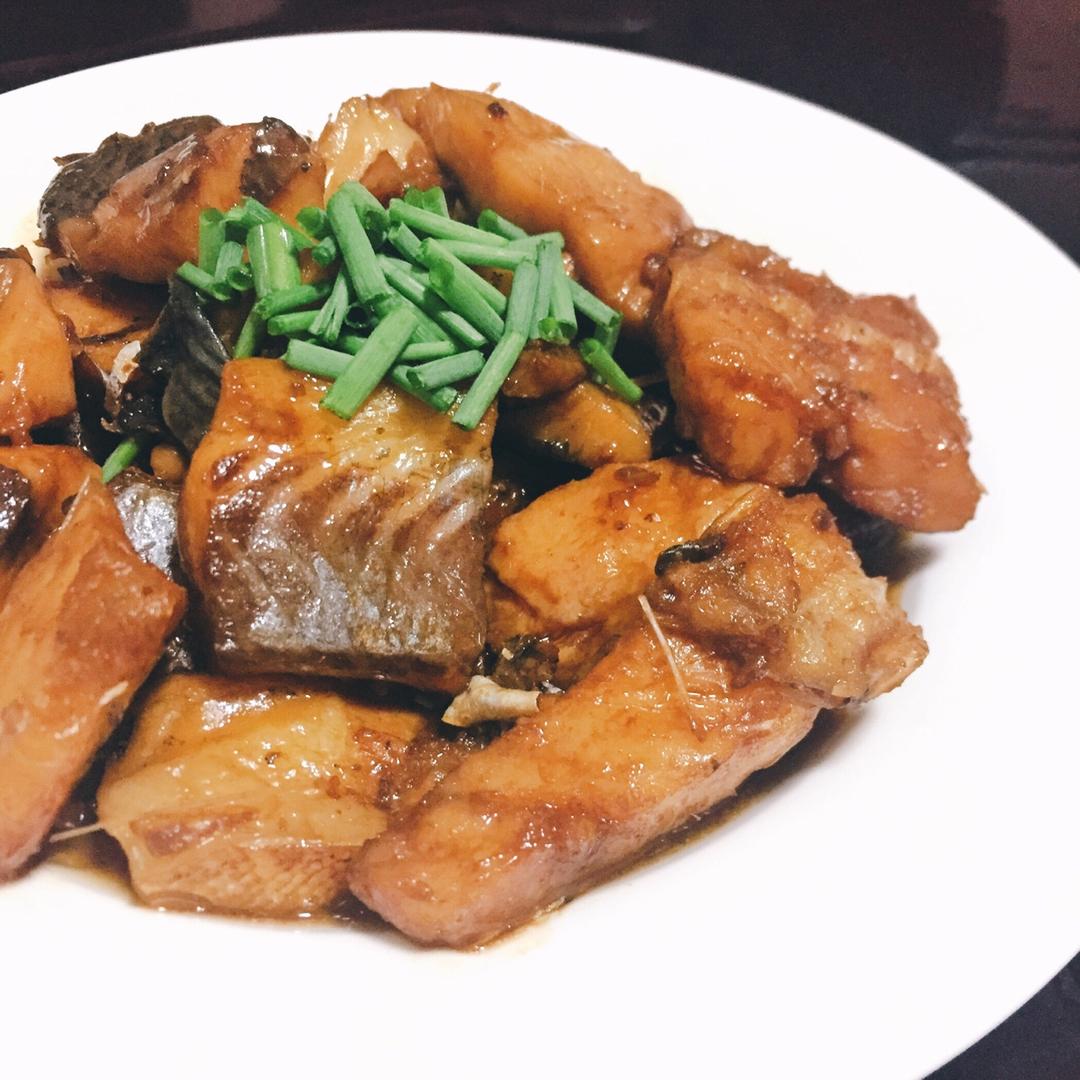 红烧鱼块