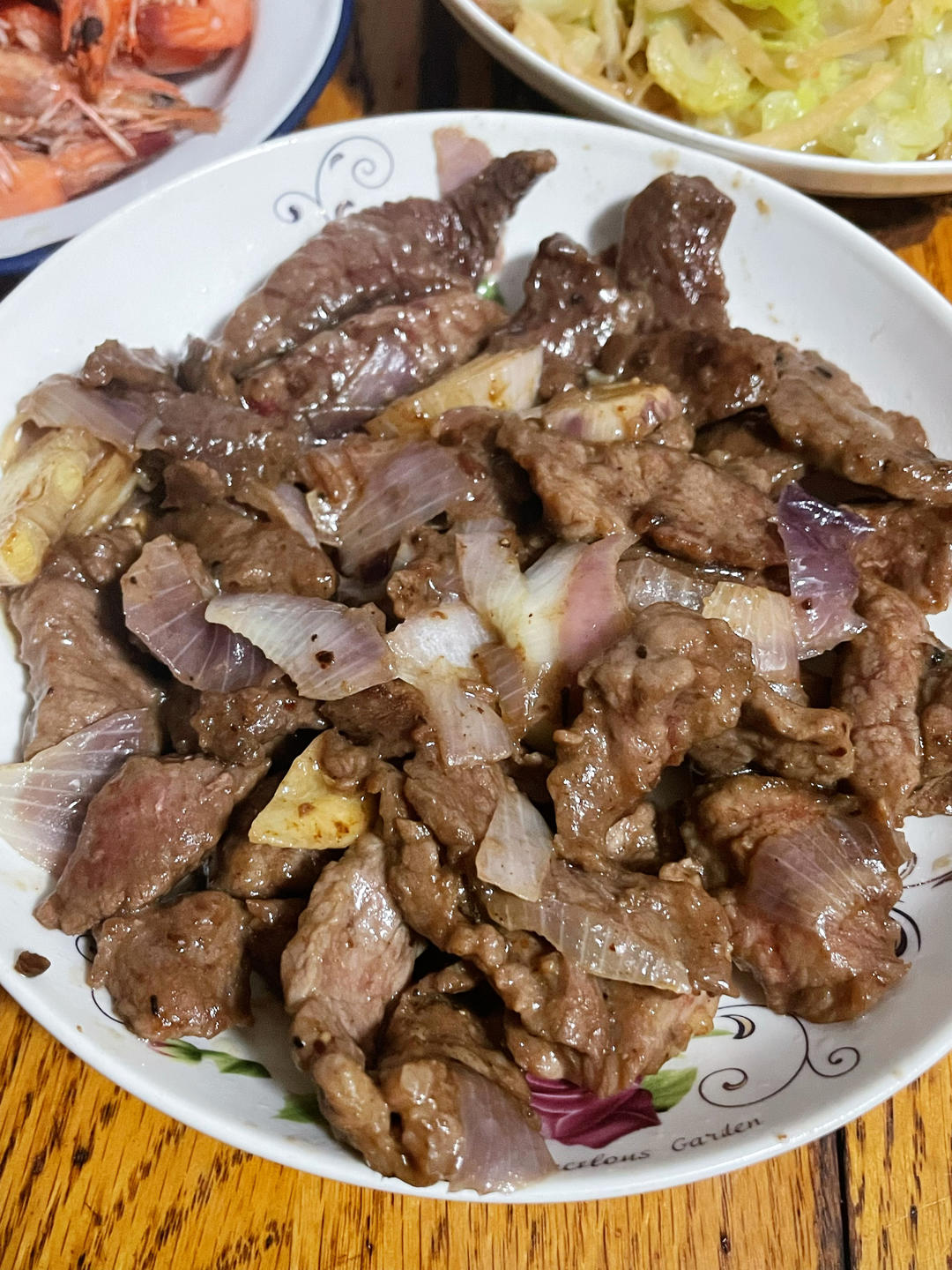 牛肉炒洋葱