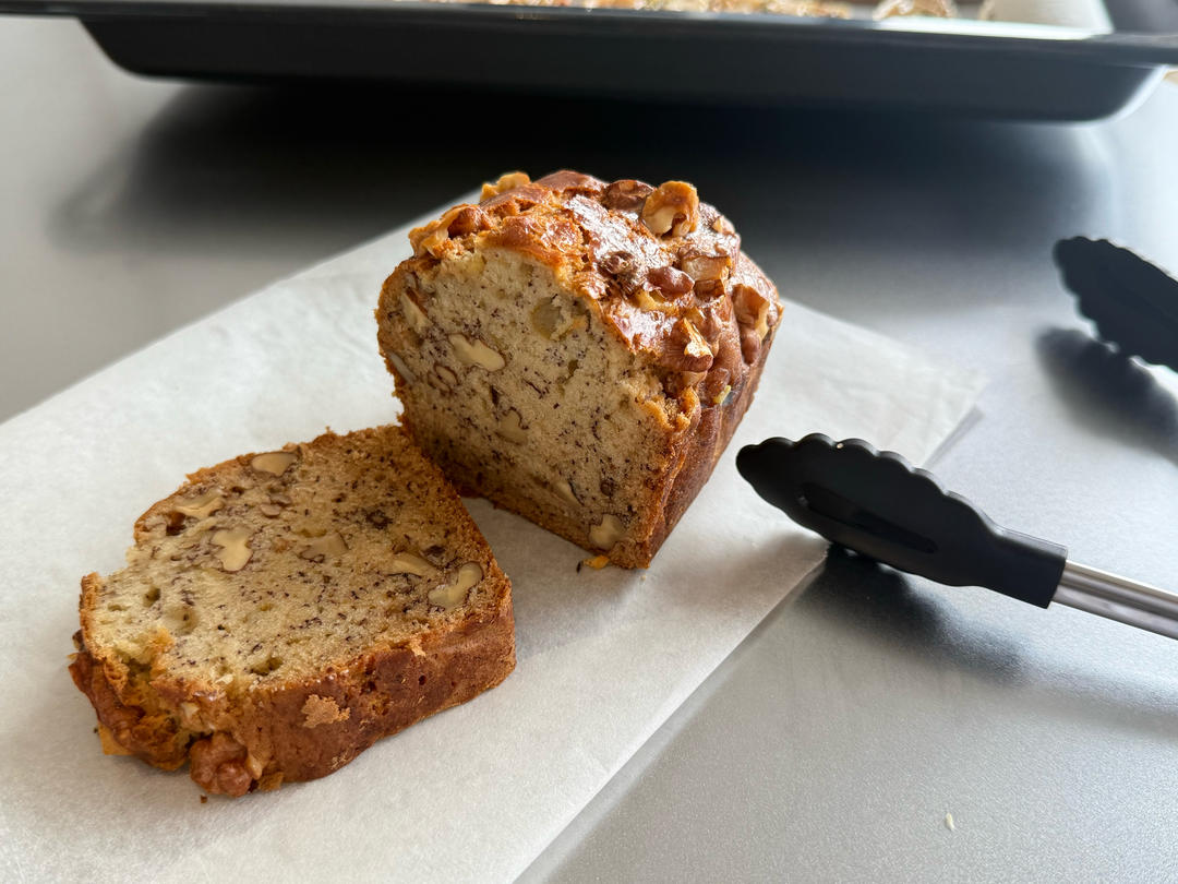 星巴克香蕉核桃蛋糕（starbucks banana walnut bread）
