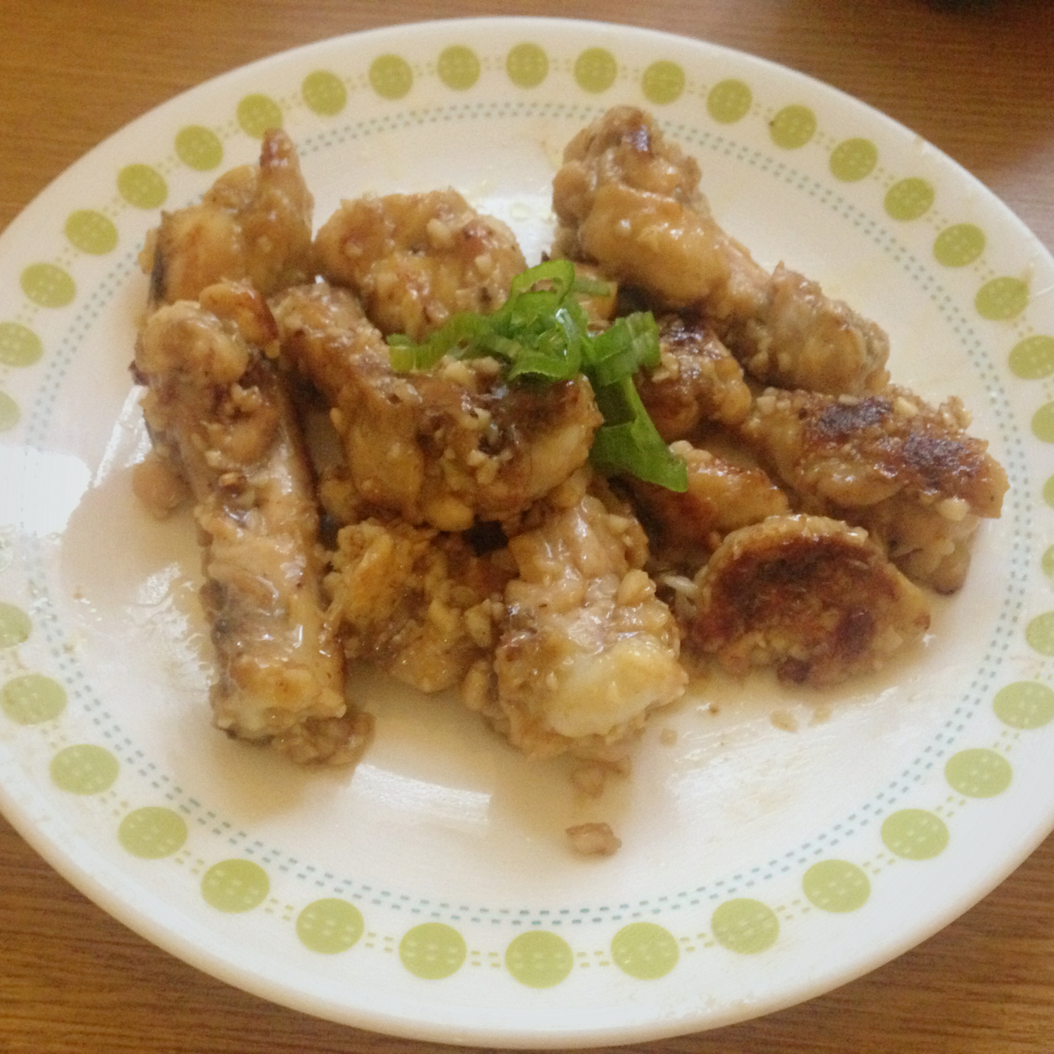 蜜汁蒜香鸡
