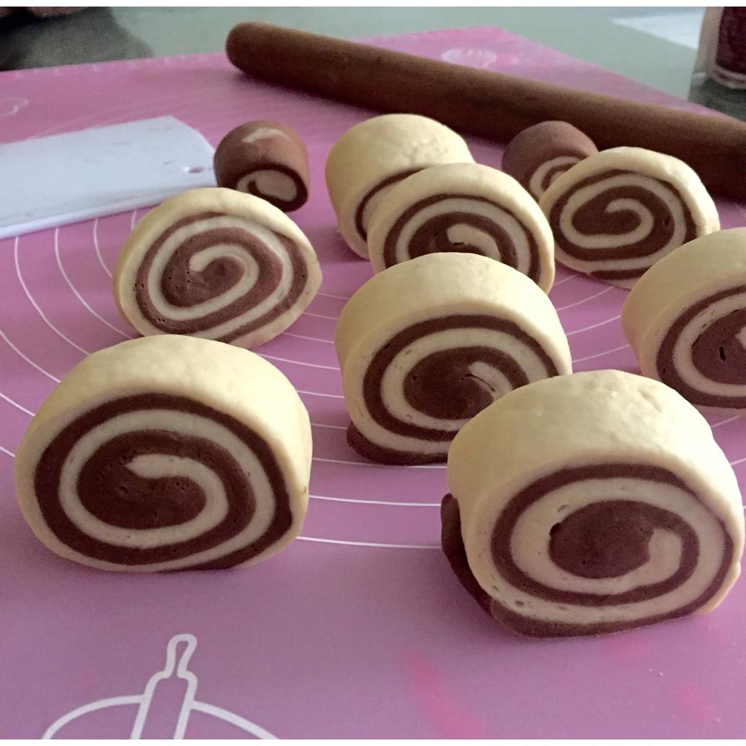 双色刀切馒头