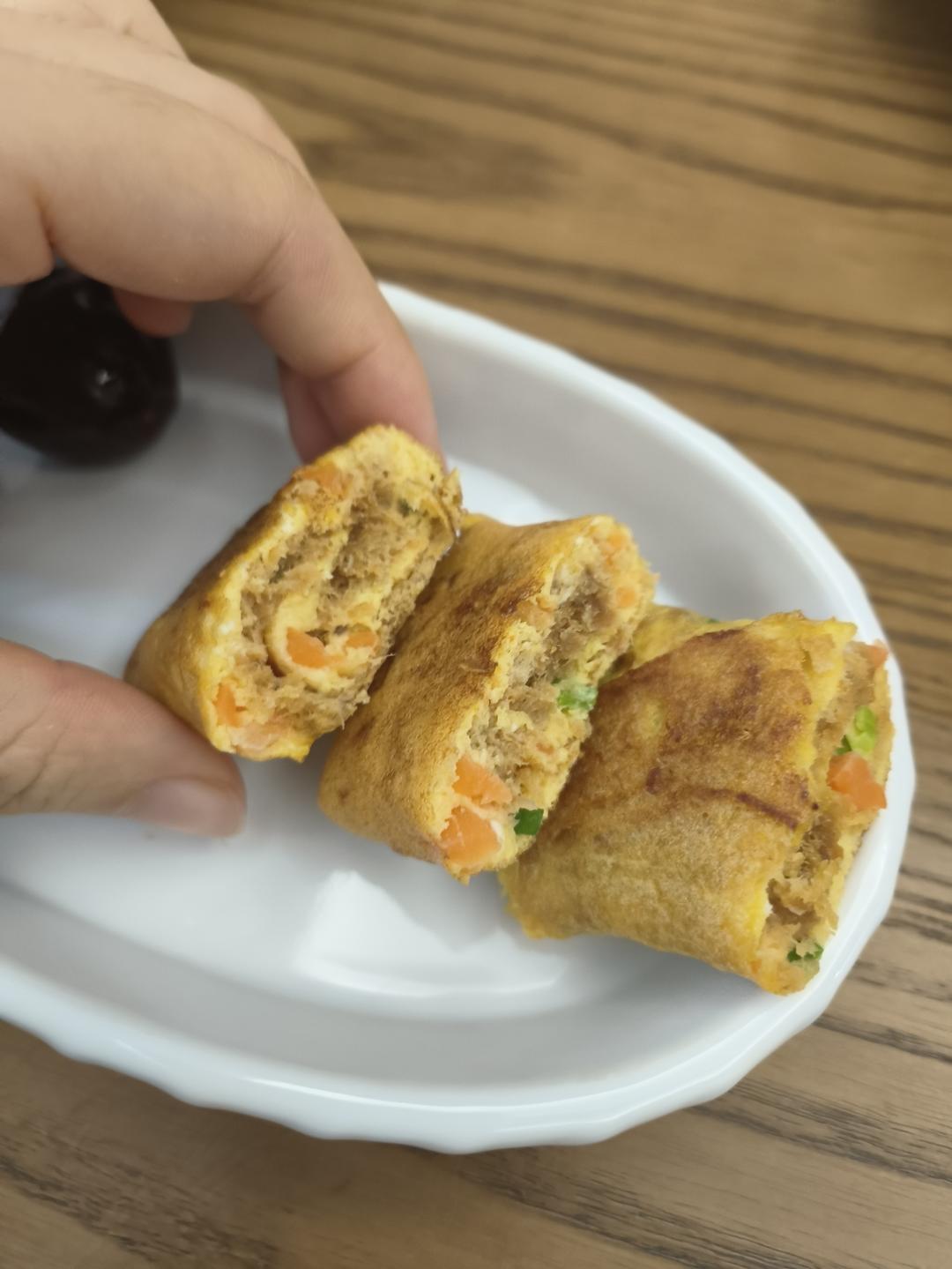 减脂餐｜日式厚蛋烧，快手健康早餐～