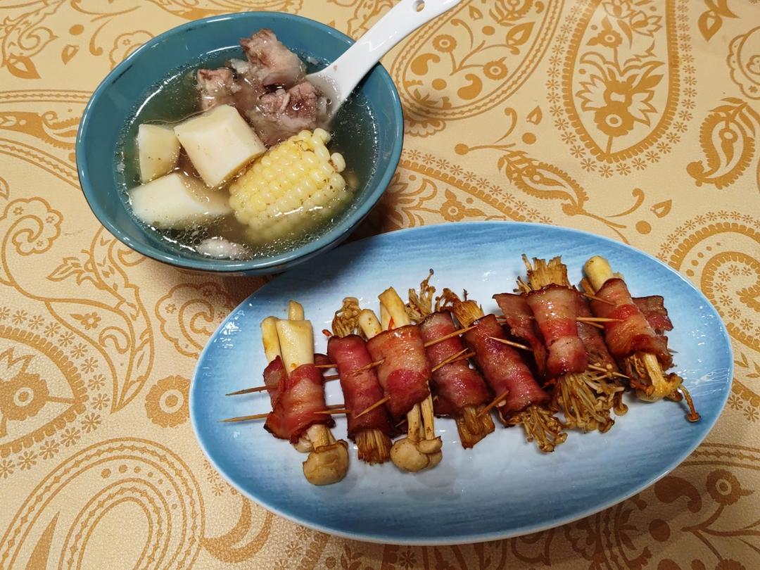 金针菇培根卷（烤箱）