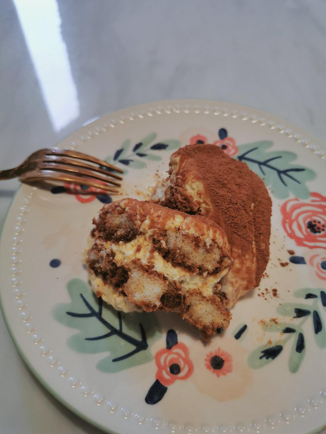 在欧洲学会的经典版提拉米苏