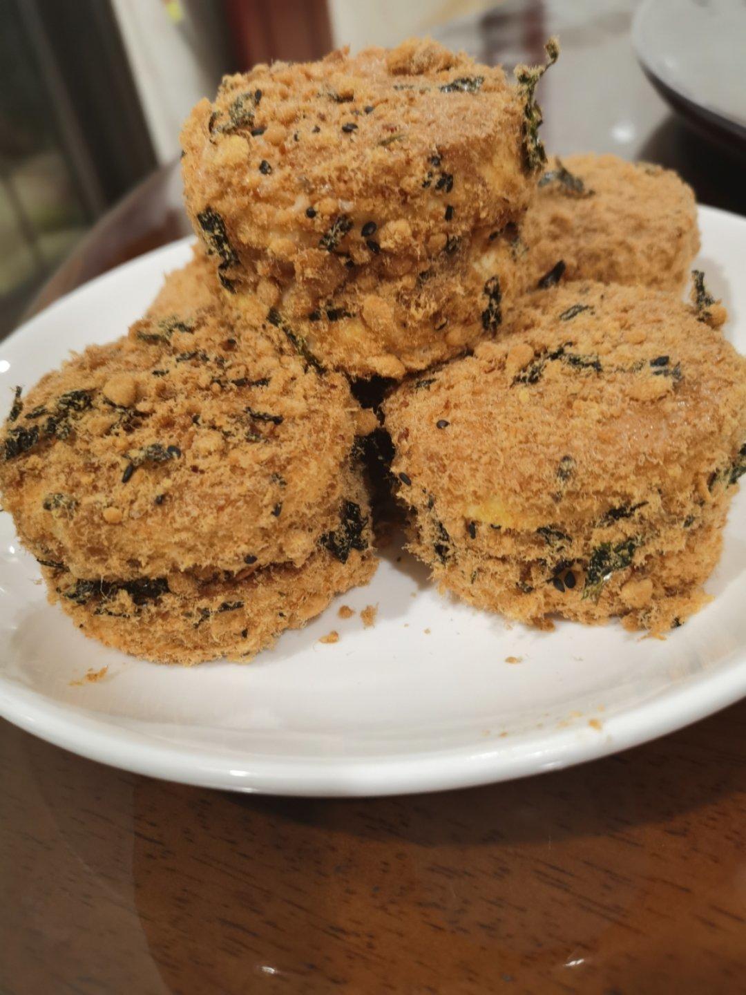 肉松小贝（附香草卡仕达酱）
