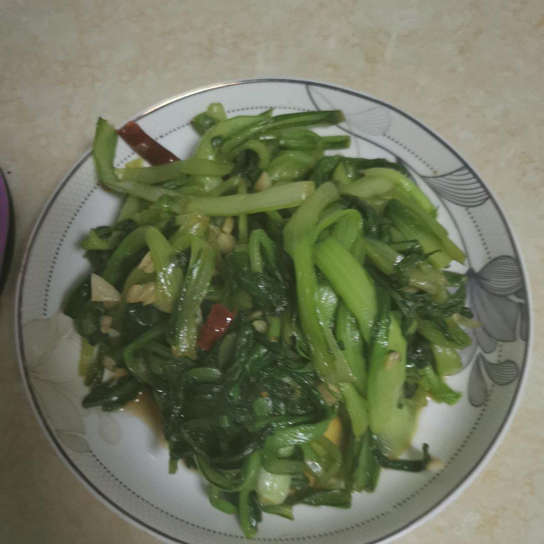清炒小白菜