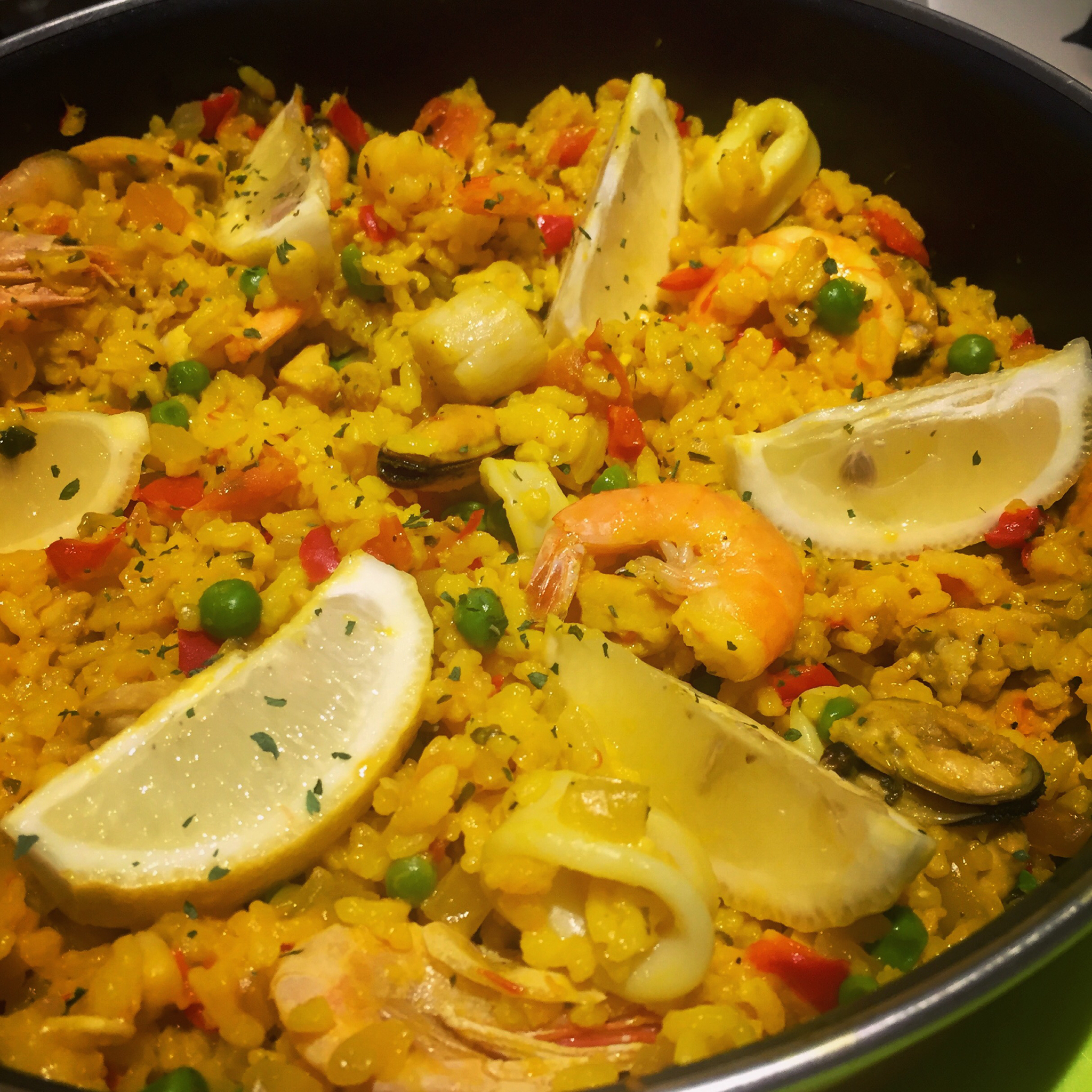 【曼食慢语】Seafood Paella 西班牙海鲜饭