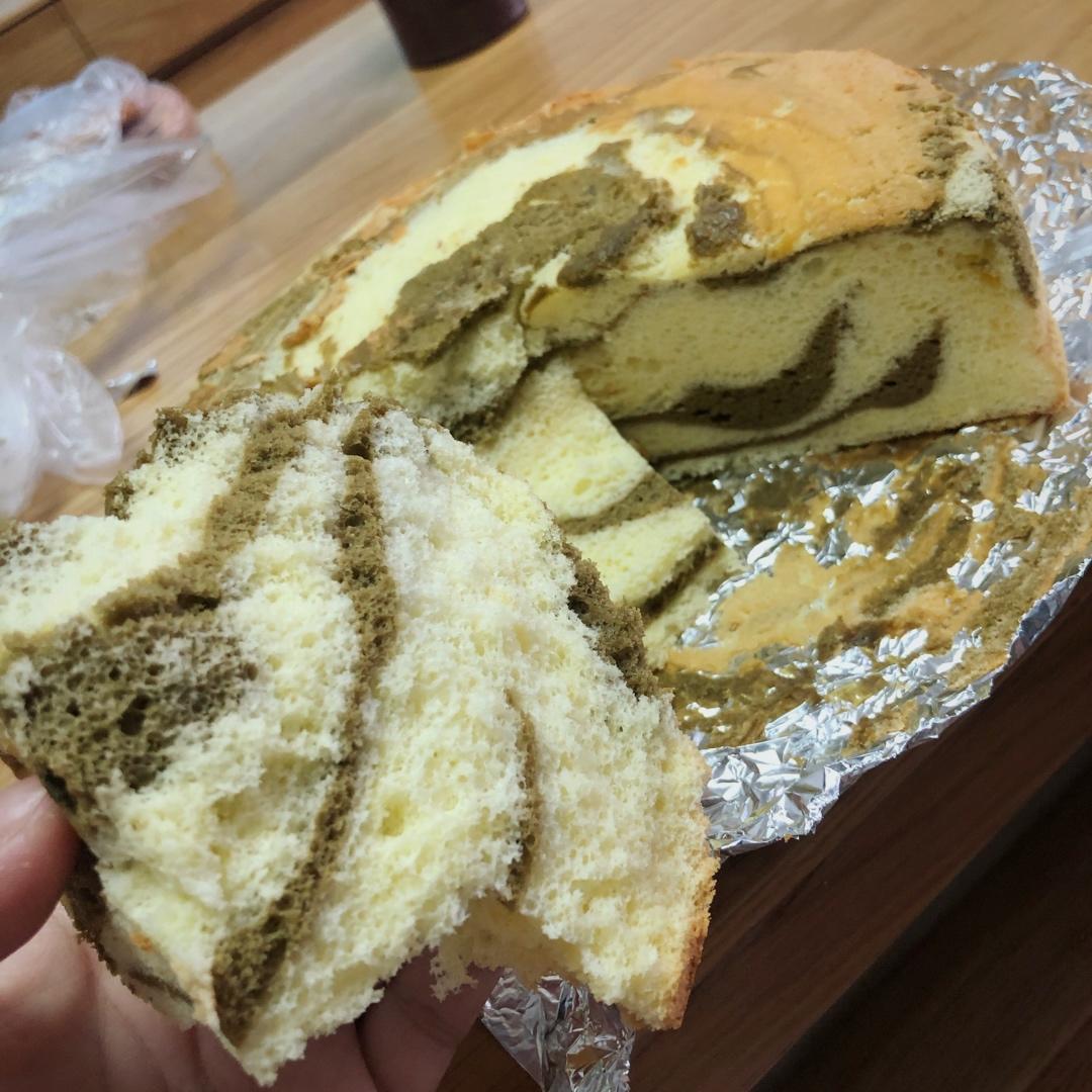 抹茶大理石蛋糕（松下蒸烤箱TM210烤箱+ACA厨师机）