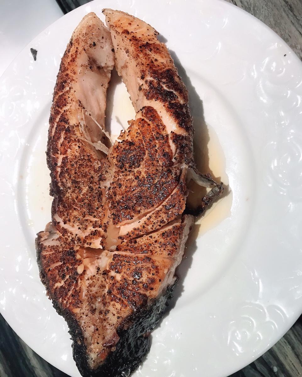 香煎三文鱼