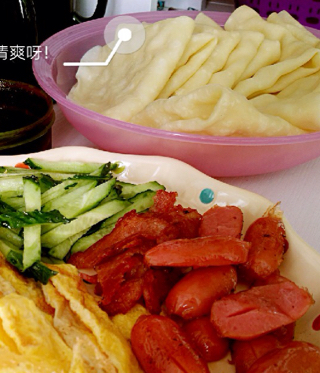 荷叶饼，水单饼