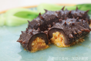 蟹黄鲜虾海参酿 <302小厨房>的做法 步骤26
