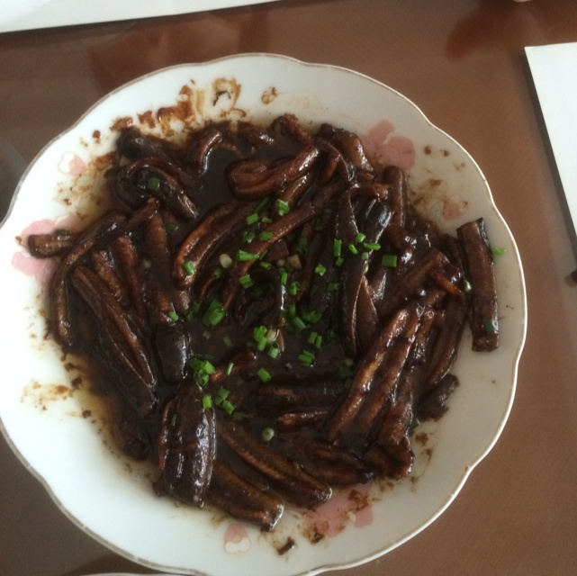 响油黄鳝丝