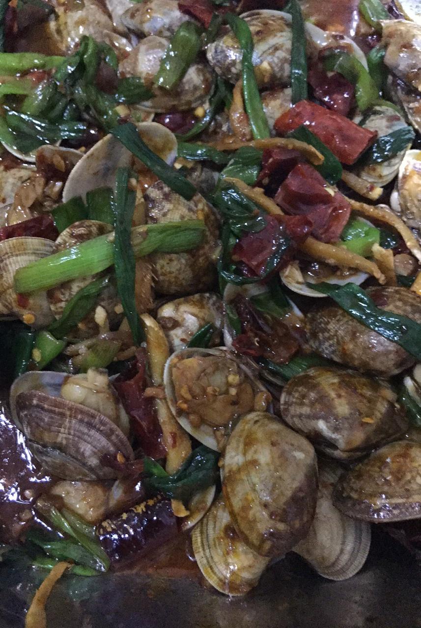 赛过大排档的爆炒花蛤