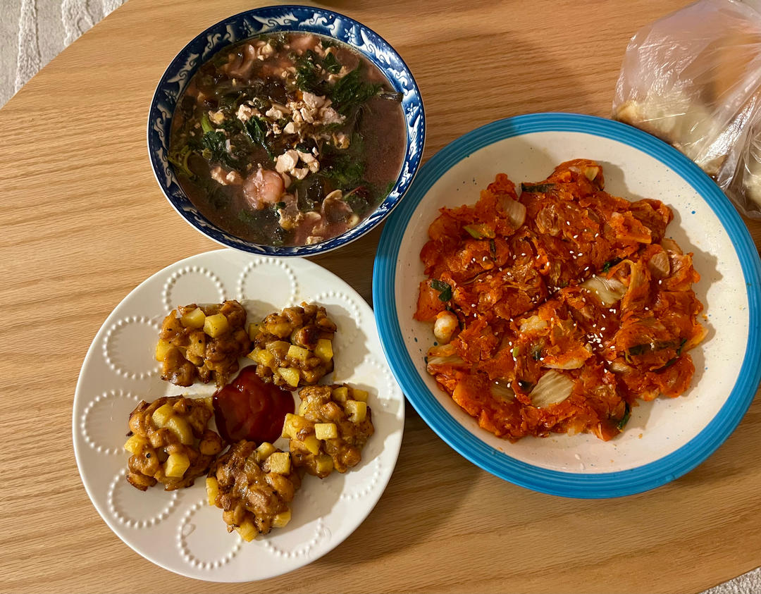 超简单正宗韩国泡菜饼