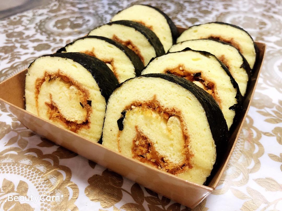 海苔肉松蛋糕卷