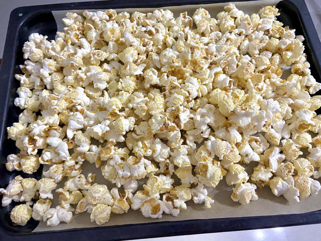 一招搞定小朋友的黄油焦糖爆米花，简单又好吃