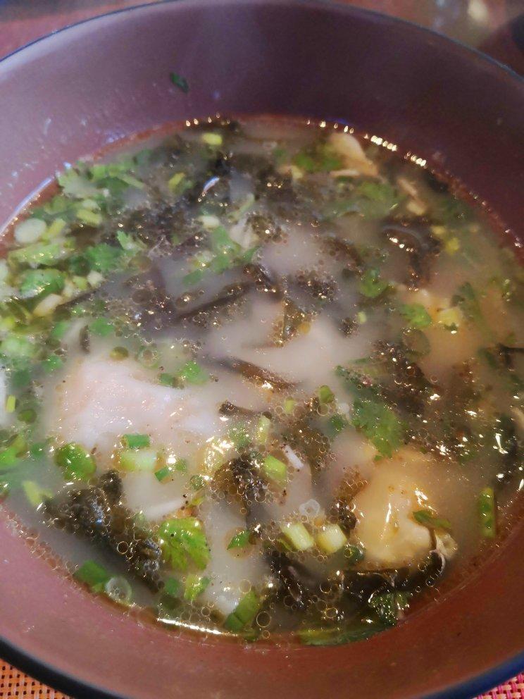 自创无肉版千里香馄饨