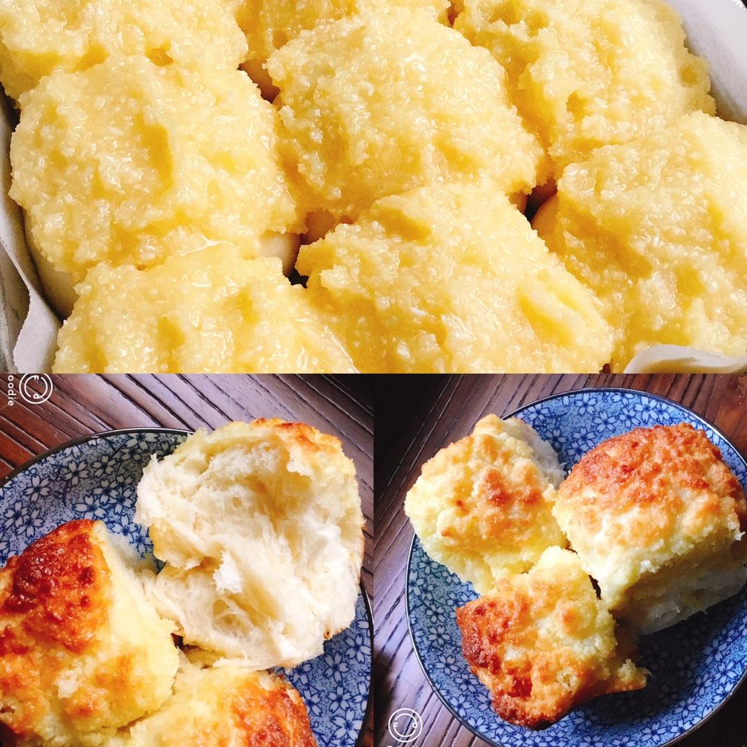 快手椰蓉小餐包（一次发酵照样柔软又拉丝）