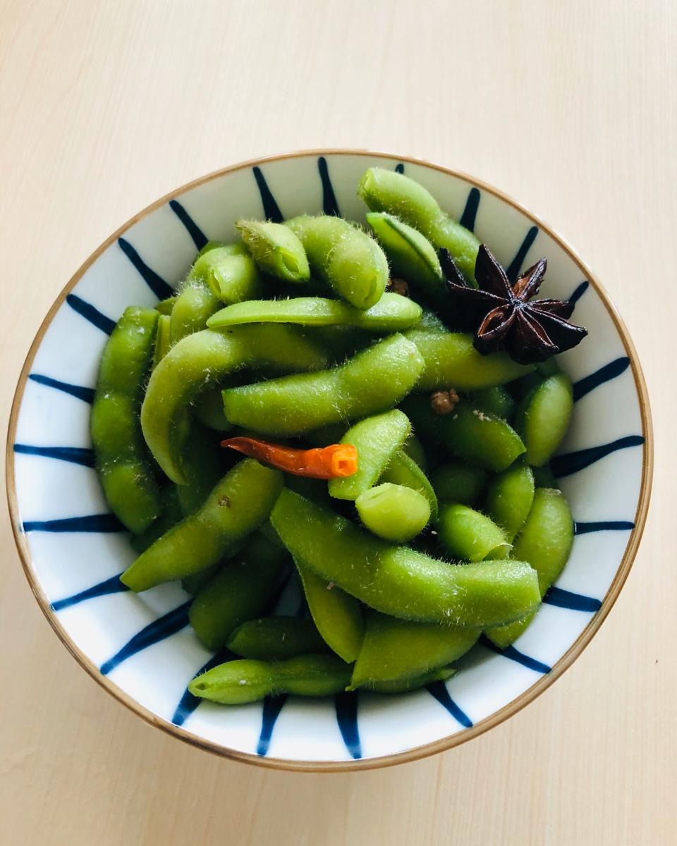 张姐-盐水毛豆（简单快捷下酒菜）