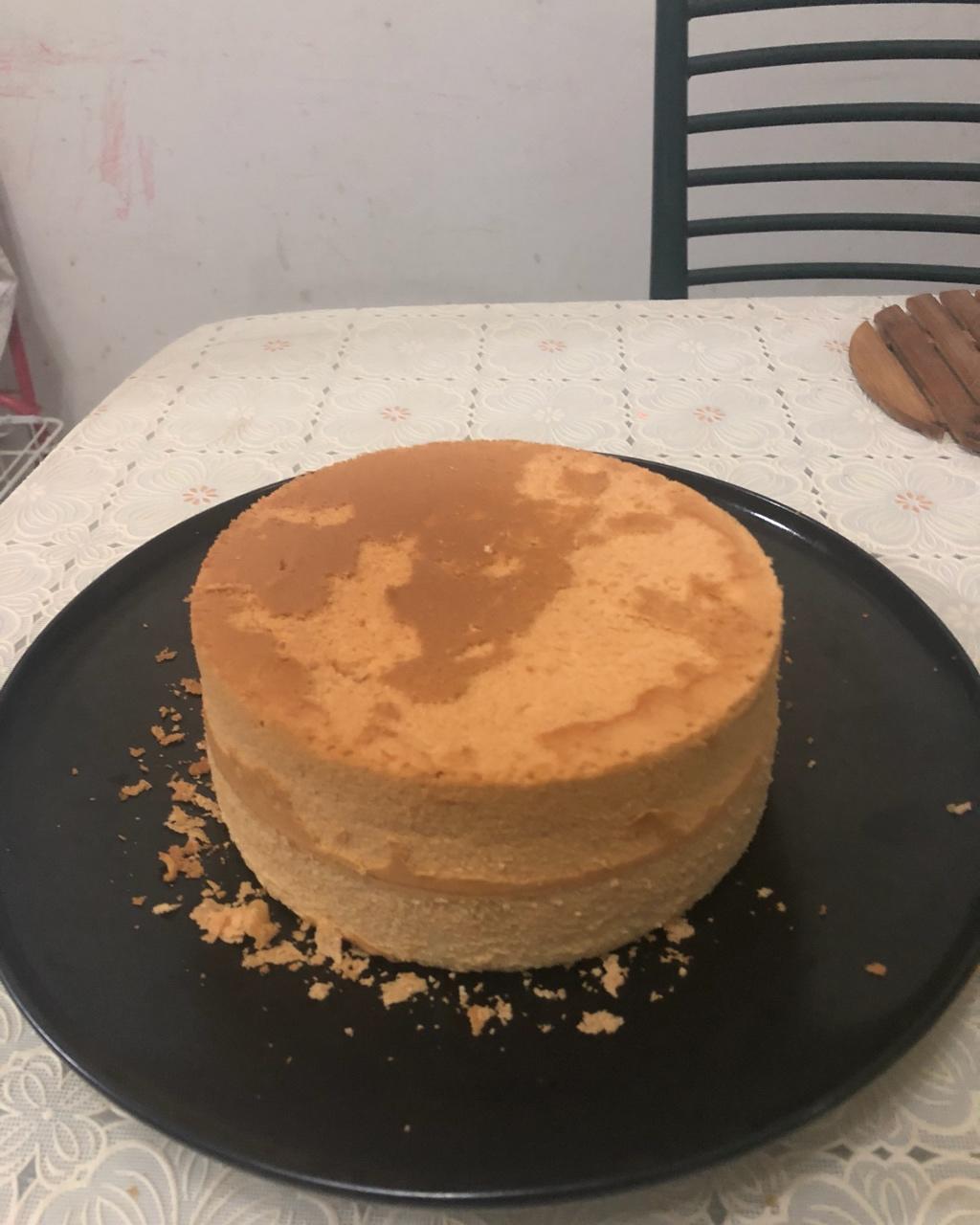 四寸抹面戚风蛋糕胚