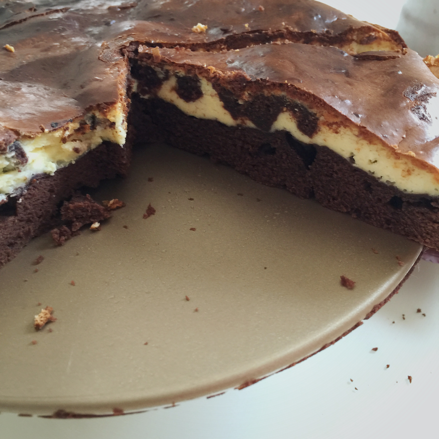 芝士布朗尼蛋糕 Cream Cheese Brownie