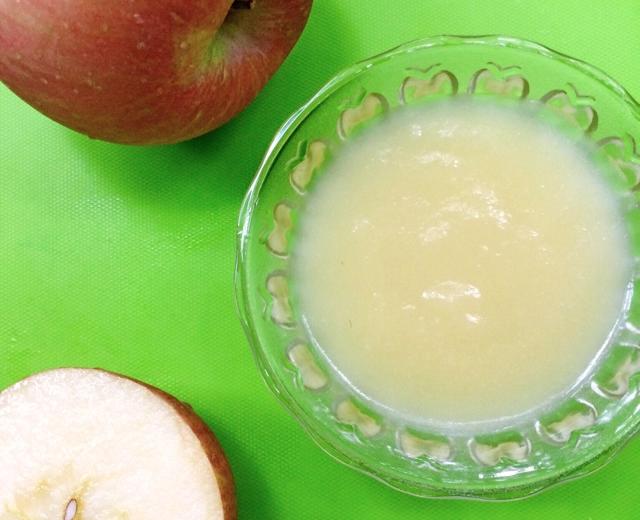 苹果泥（6个月宝宝辅食）的做法