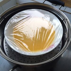 滑嫩的鲜虾鸡蛋糕水蒸蛋的做法 步骤6