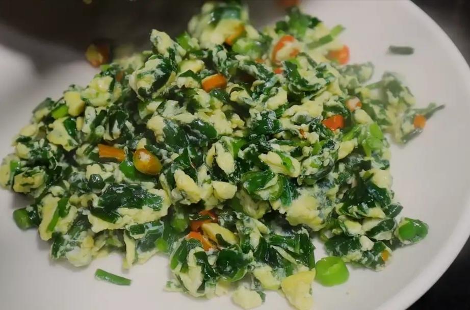 韭菜炒鸡蛋的做法