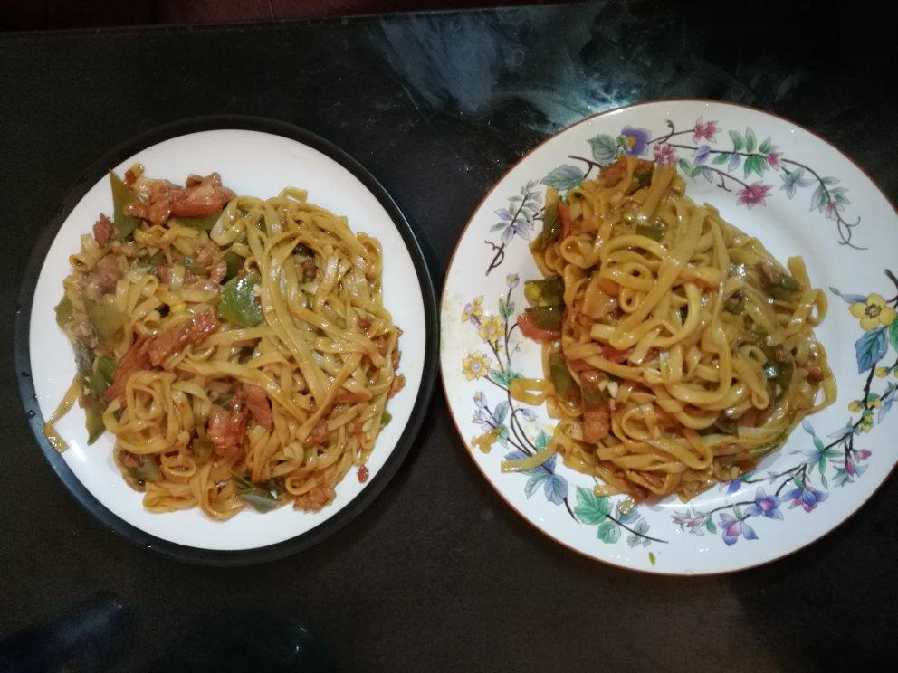 芸豆焖面（附万能的腌肉不老的办法）