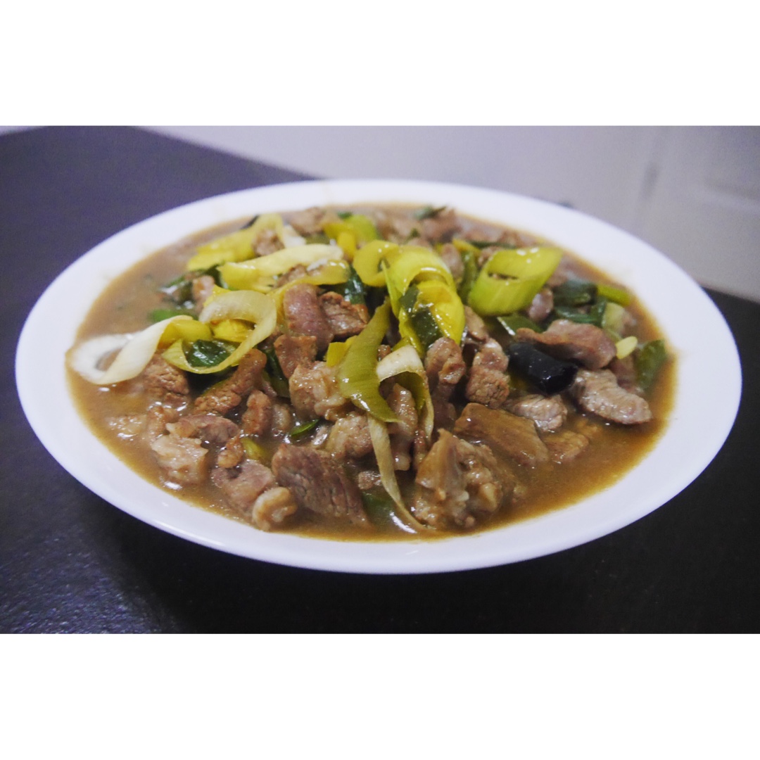 葱爆羊肉