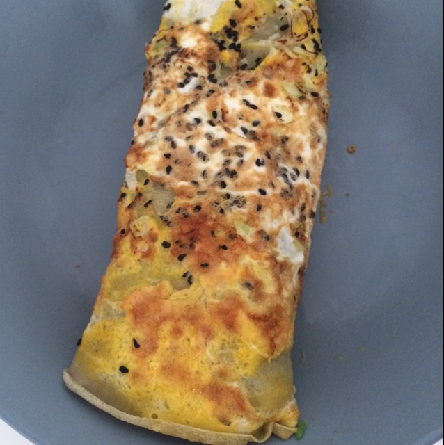绿豆面煎饼果子