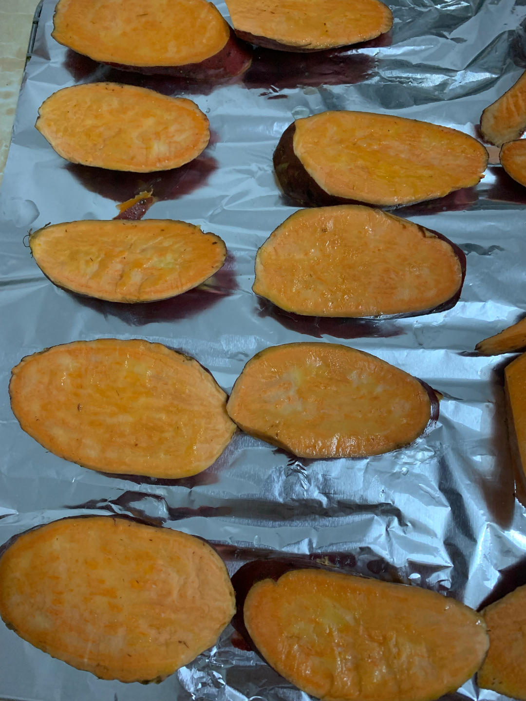 美味的烤红薯（地瓜）片