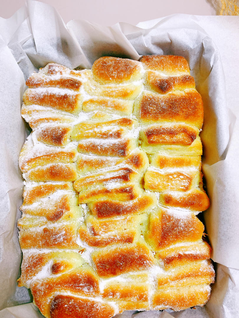 薄荷糖微微甜做的日式炼乳奶油面包7361617379超软超香