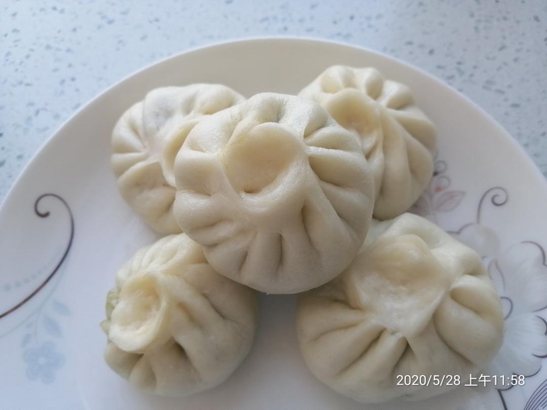 节省一半时间的大包子（另付翠绿菜包子，肉包子，腹黑包子食谱）