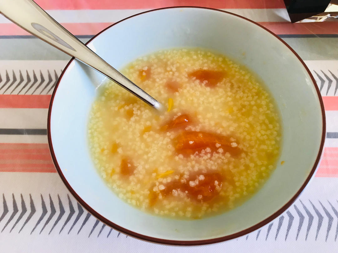 木瓜小米粥