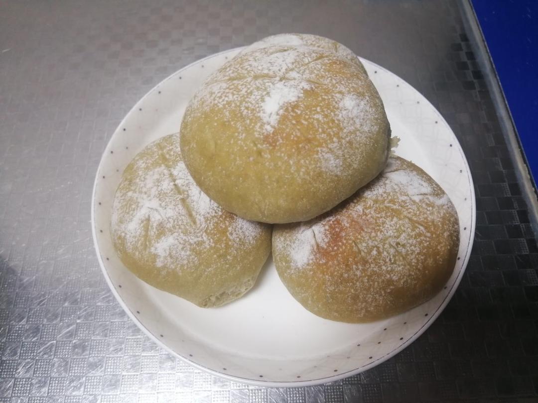 抹茶软欧（蜜豆奶酪馅）