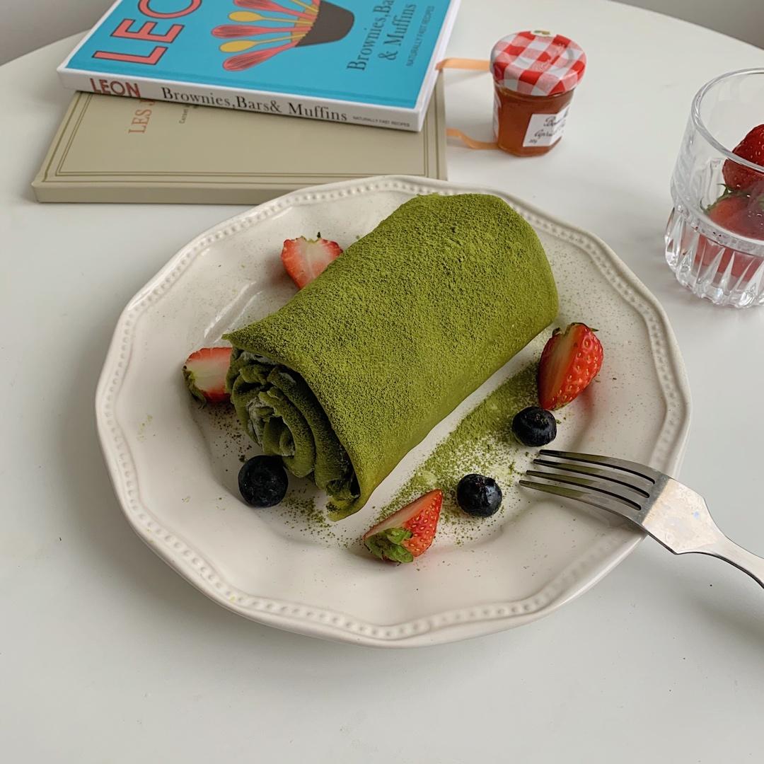 【抹茶毛巾卷】
