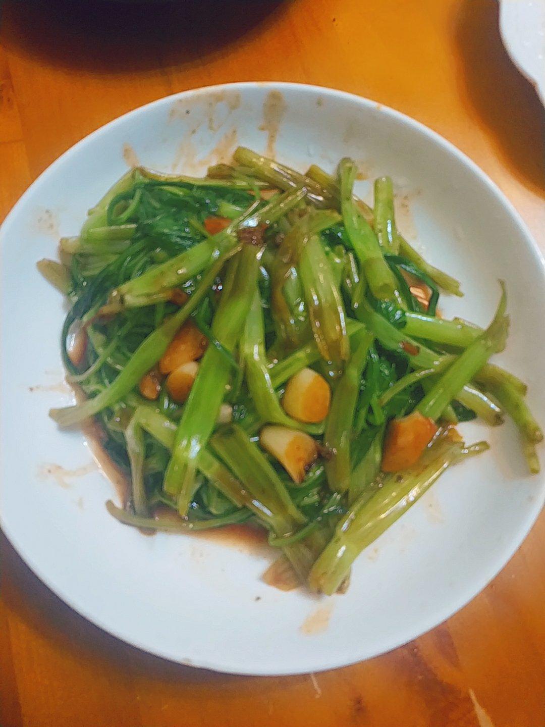 零失败！快手蚝油蒜蓉芥兰！