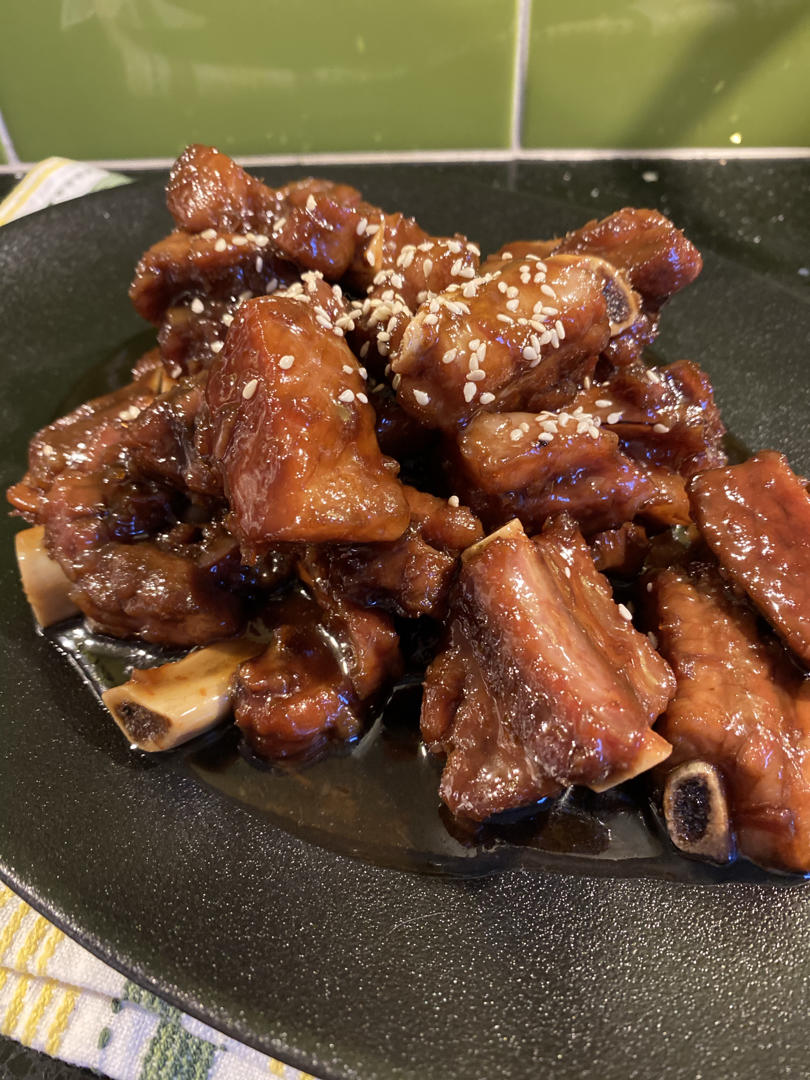 糖醋排骨/糖醋小排（不放油）（12345口诀做出正宗上海本帮）