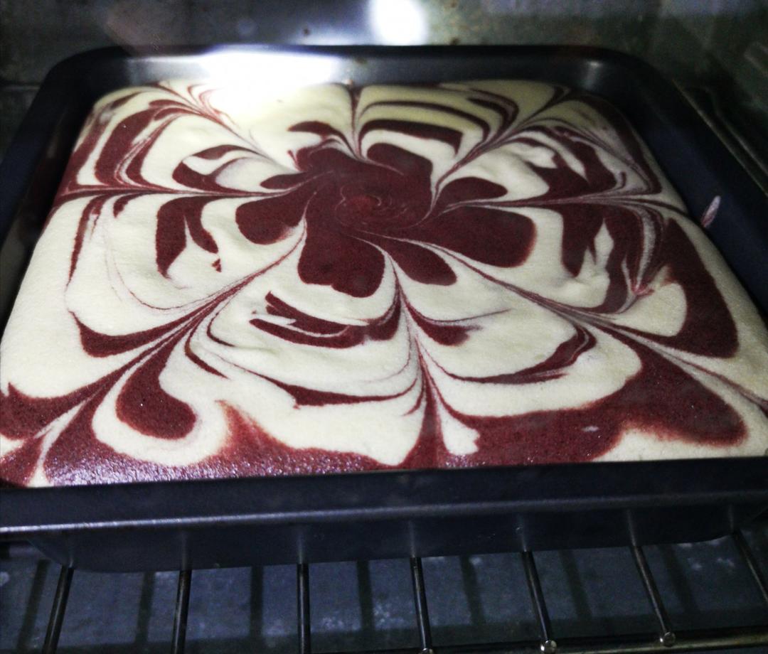 斑马纹戚风蛋糕