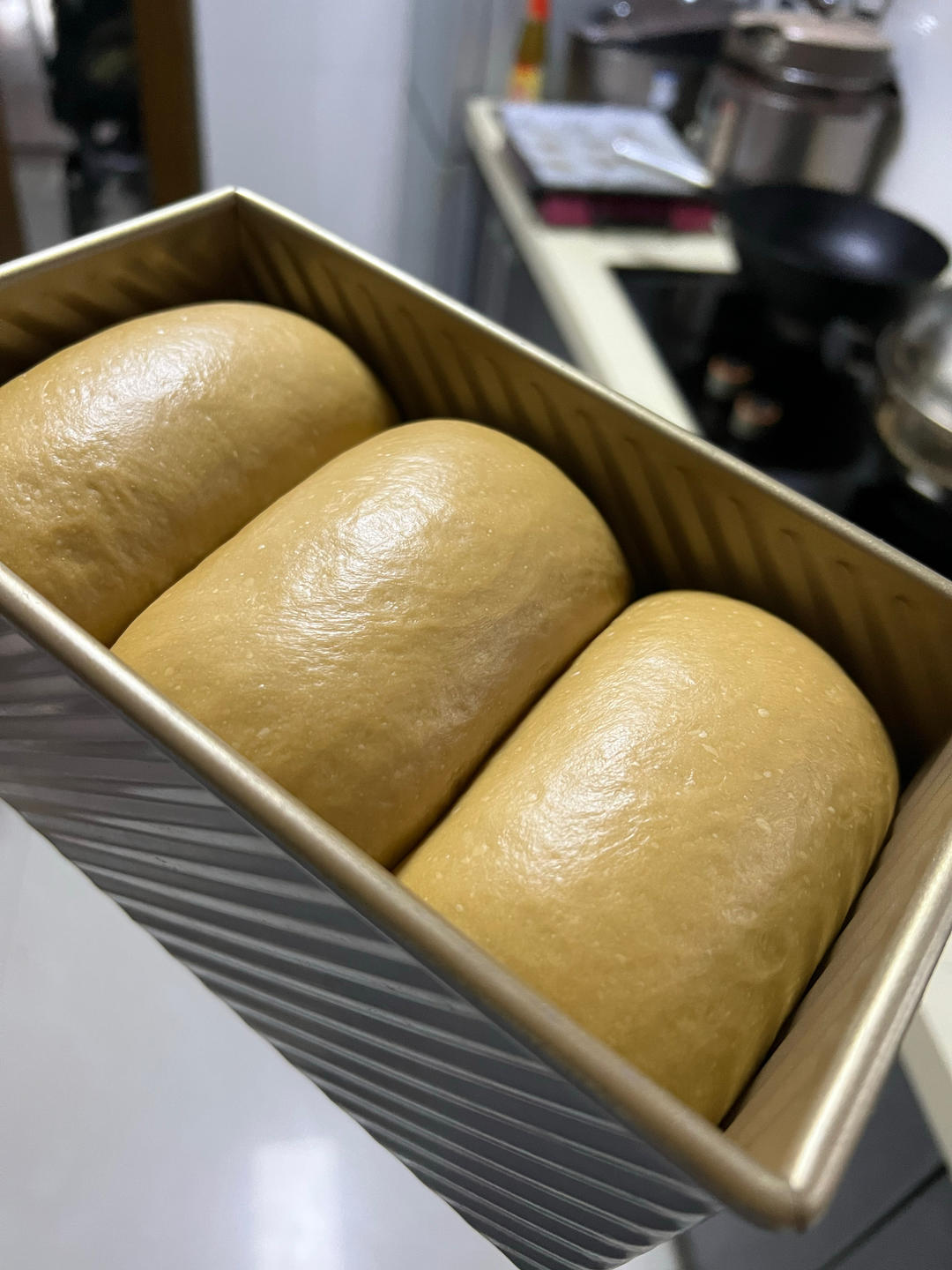 拿铁咖啡风味全麦吐司🍞疯狂消耗淡奶油‼️
